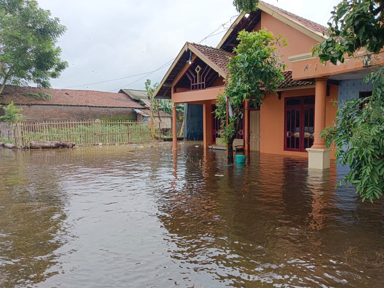 Banjir yang melanda Kudus, Jawa Tengah. (foto/BPBD Kudus)