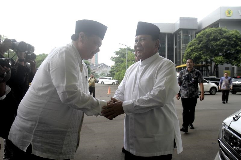 Prabowo kunjungi DPP Golkar (Indonesiaglobe/Oke Atmaja)