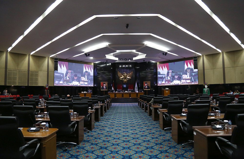Ruang Rapat DPRD DKI. (foto/SinPo.id)