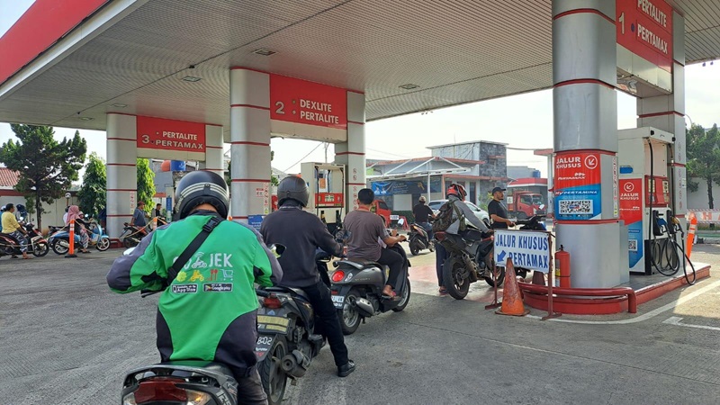 Harga BBM tidak naik (Foto: Lydia)
