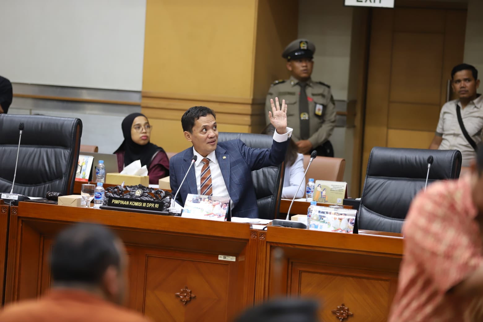 Wakil Ketua Umum Partai Gerindra, Habiburokhman. (Foto/Oke Atmaja)