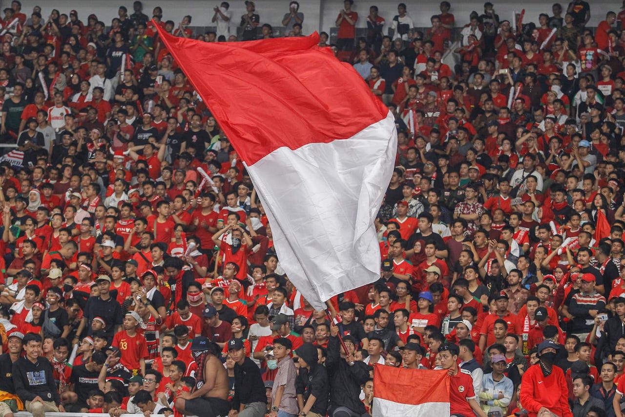 Suporter Indonesia, (foto/PSSI)