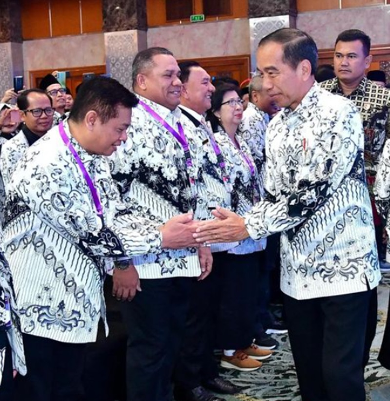 Jokowi minta guru ciptakan sekolah aman (Foto: Instagram Jokowi)