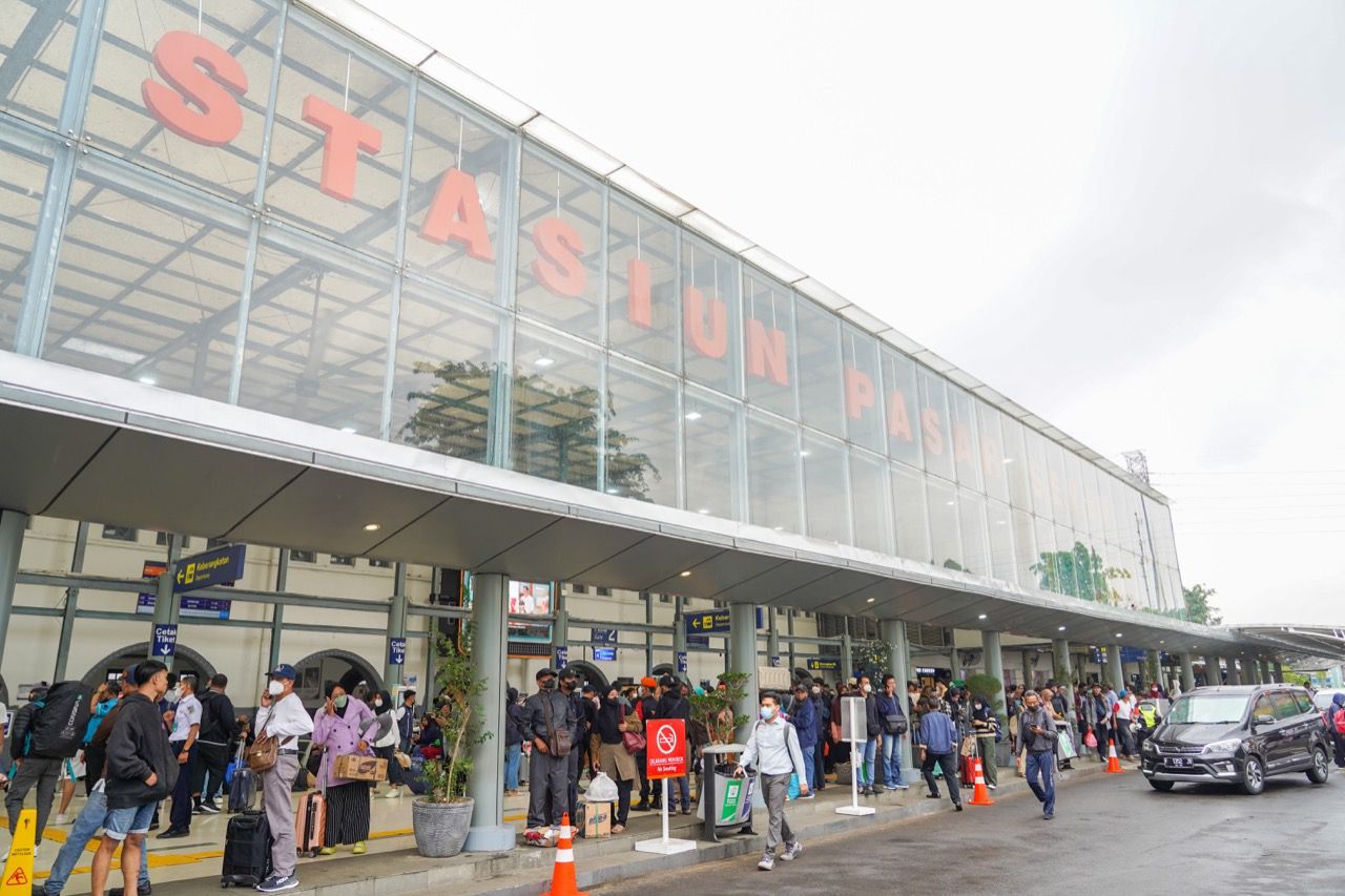 Situas Stasiun Pasar Senen. (Foto/KAI)