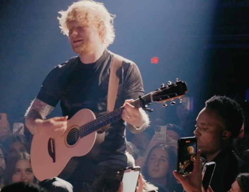 Ed Sheeran konser (Foto: Instagram Ed Sheeran)