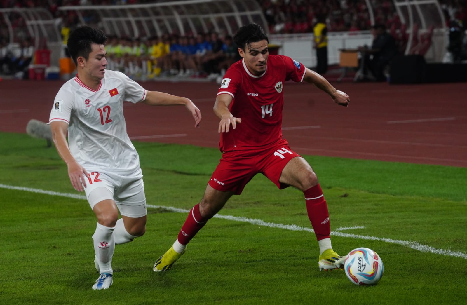 Timnas Indonesia vs Vietnam. (foto/PSSI)