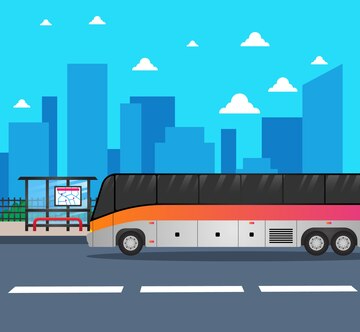 Ilustrasi bus mudik Lebaran 2024. Foto: Freepik)