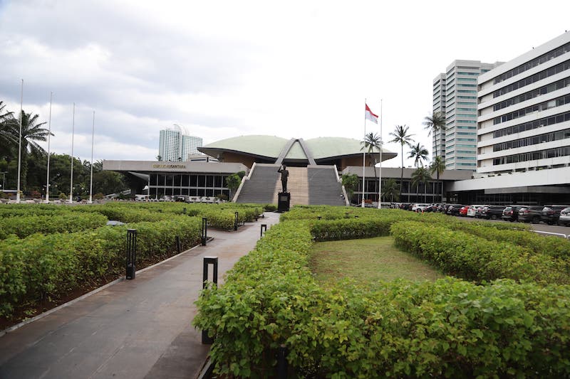 Gedung DPR RI. (Indonesiaglobe/Elvis Sendow).