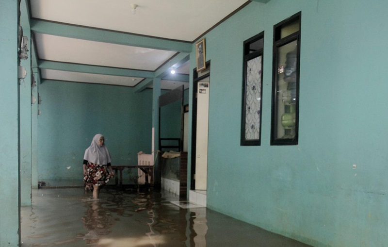 Banjir sering melanda Jakarta (Indonesiaglobe/Oke Atmaja)
