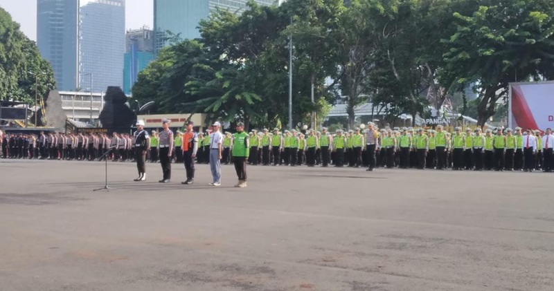 Polda Metro Jaya Gelar Operasi (Foto: Mufit)