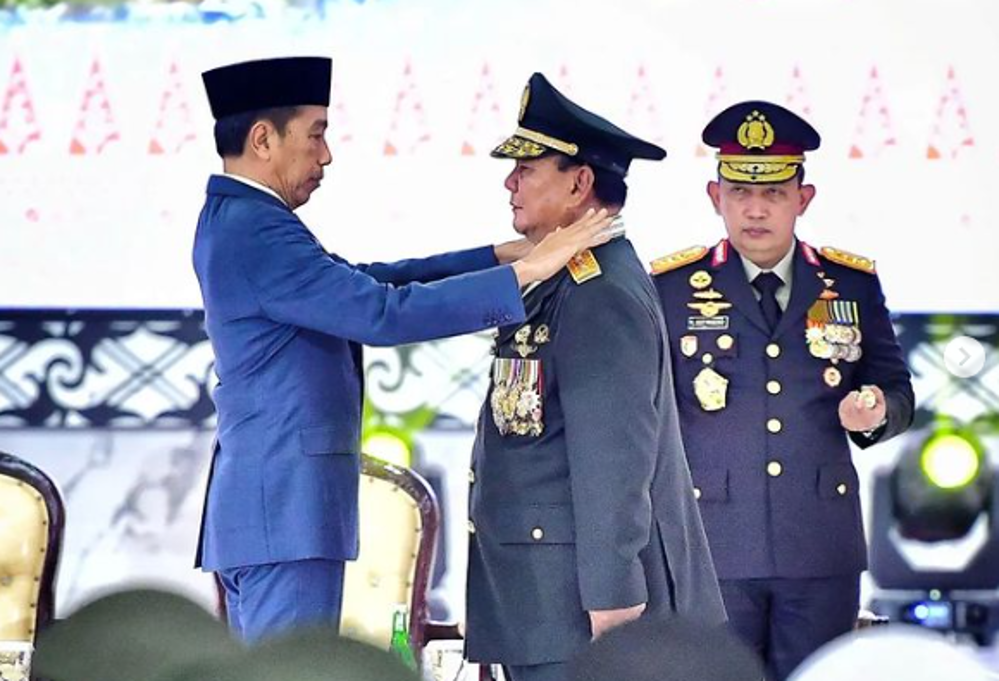 Prabowo Subianto. (Foto/Instagram: Prabowo)