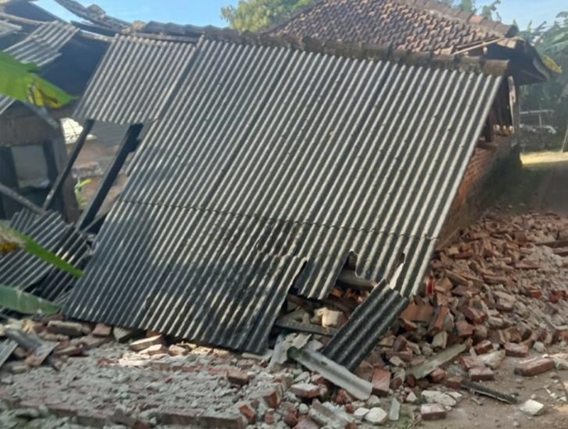 Gempa Guncang Tuban  (Foto/BNPB)