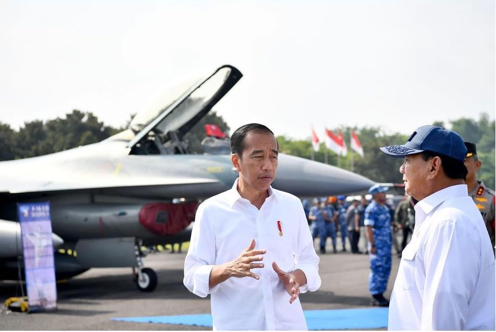 Presiden Jokowi dan Presiden terpilih Prabowo Subianto. (Foto/Instagram/Prabowo)