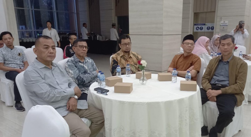 Suasana buka bersama UMB dan PWI (Foto/PWI)