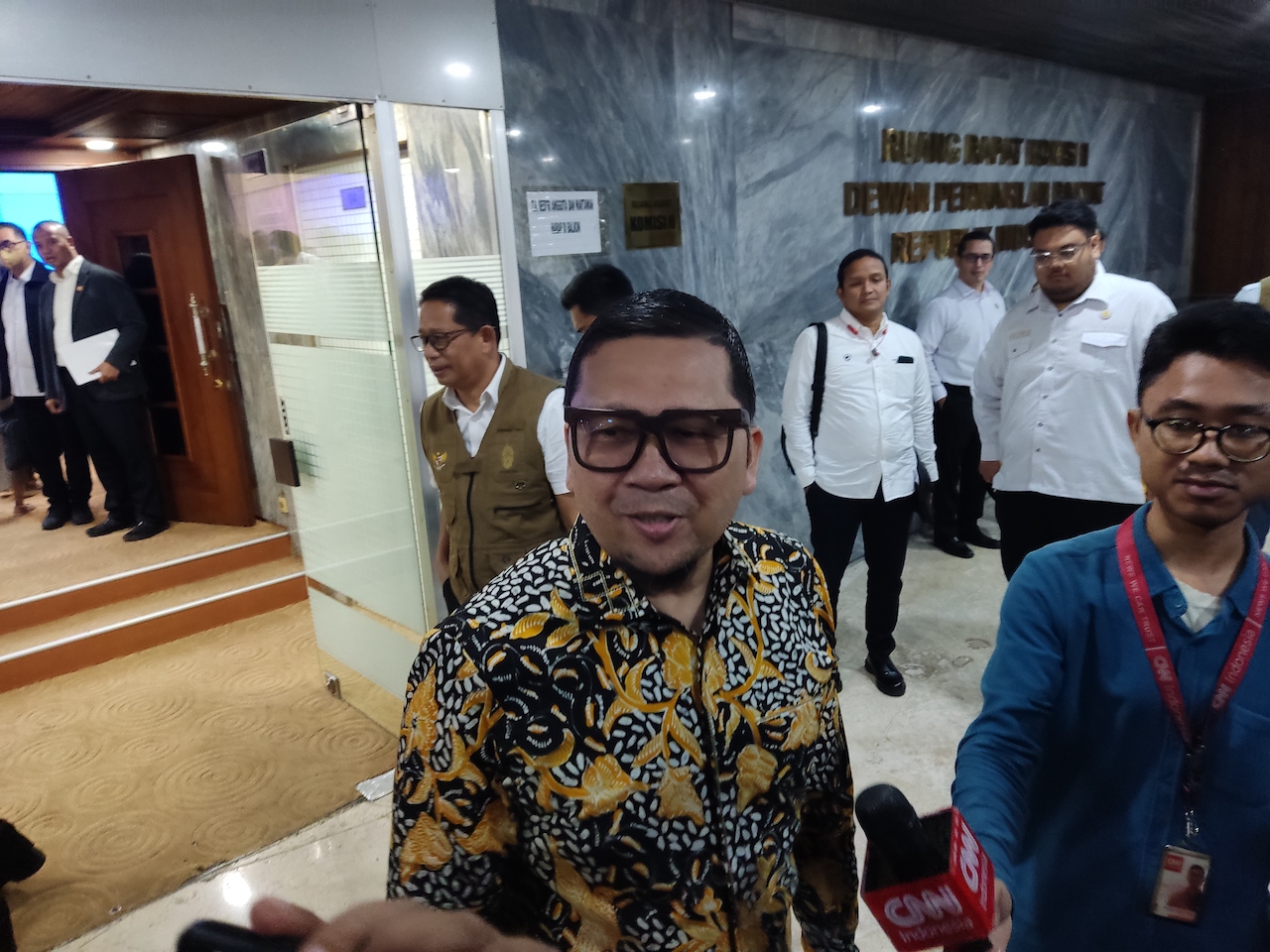 Wakil Ketua Umum Golkar Ahmad Doli Kurnia. (Indonesiaglobe/Ahda Bayhaqi)