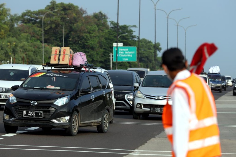 Arus mudik lebaran (Beritanasional/Elvis)