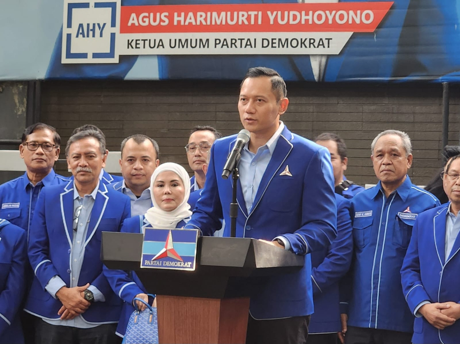 Ketua Umum Partai Demokrat, Agus Harimurti Yudhoyono. (Foto/Panji Septo)