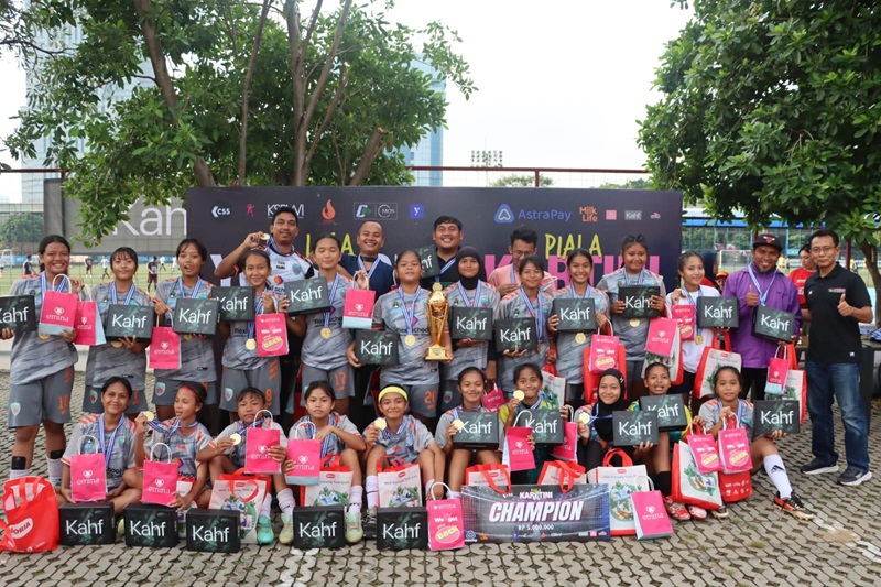 Acara  Fun Football Liga Yooscout x Piala Kartini  (Foto/Ist)