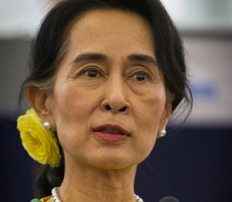 Aung San Suu Kyi dalam sebuah kesempatan (Foto/Instagram Daw Aung San Suu Kyi)