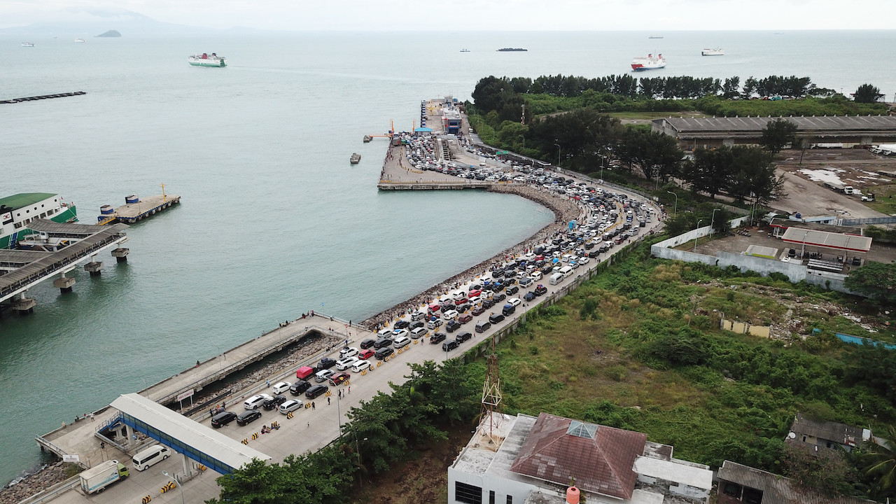 Pelabuhan Merak Banten. (Foto/ASDP).