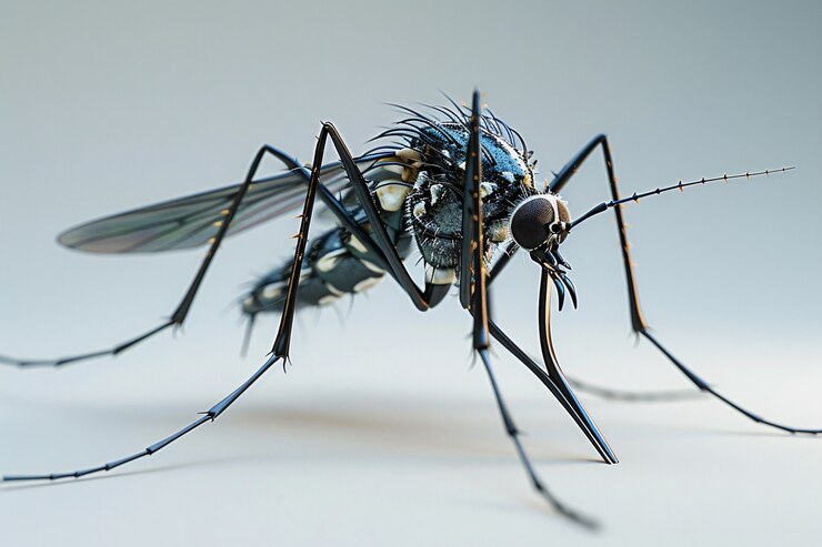 Nyamuk Aedes aegypti. (Foto: Freepik)