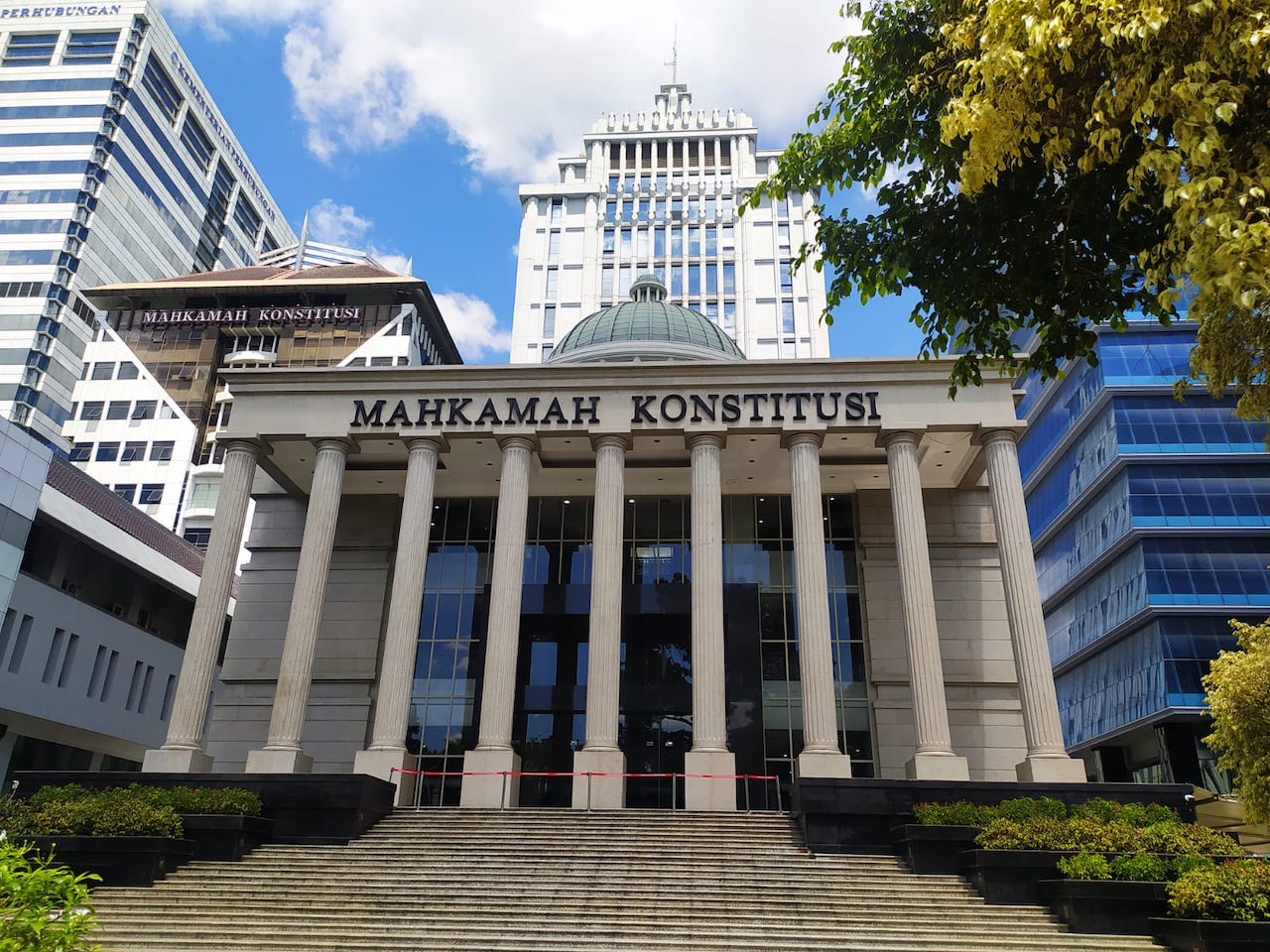 Gedung Mahkamah Konstitusi (MK). (Indonesiaglobe/Oke Atmaja).