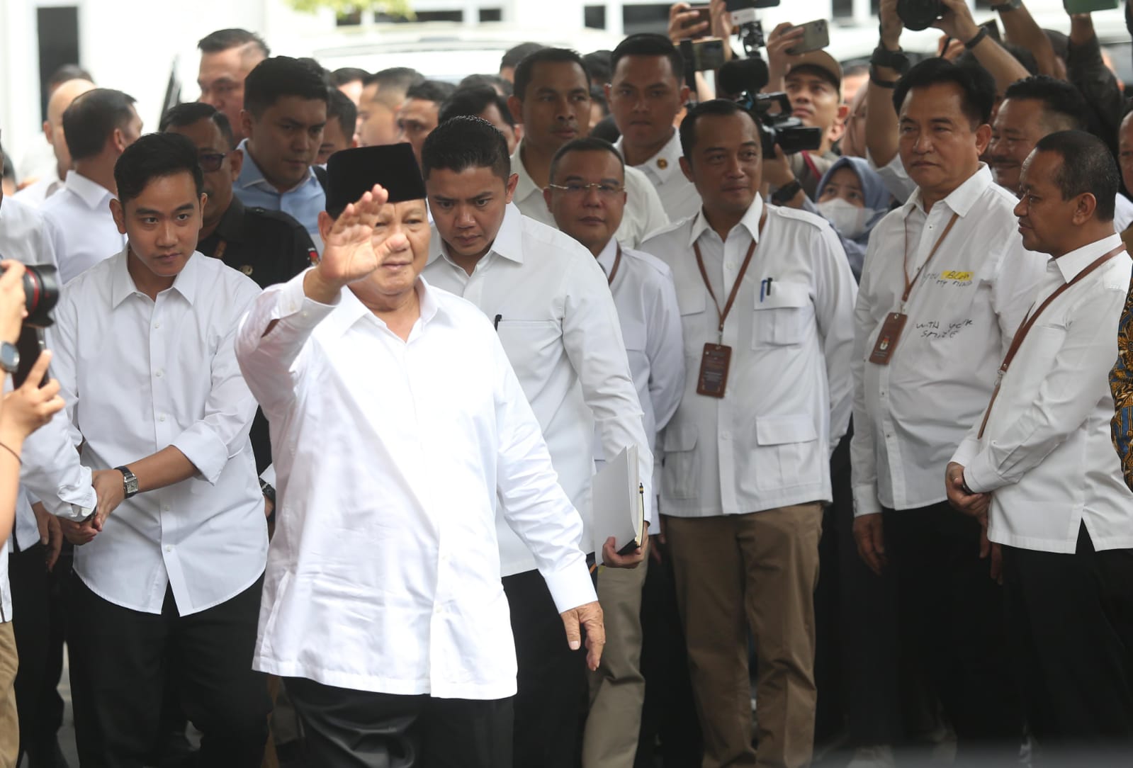 Presiden terpilih Prabowo Subianto (BeritaNasional/Oke Atmaja).