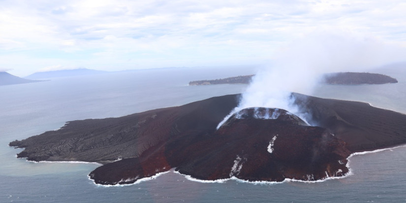 Gunung Anak Krakatau. (Foto/BNPB).