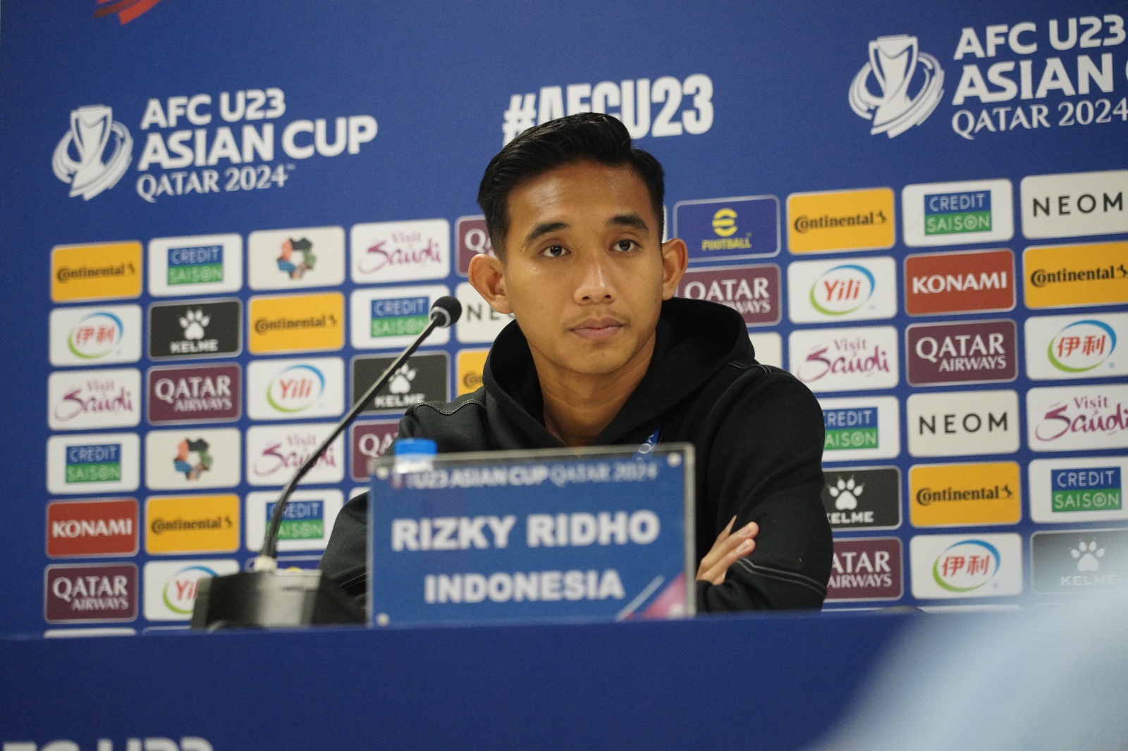 Pemain Timnas Indonesia U-23 Rizky Ridho (Foto/PSSI).