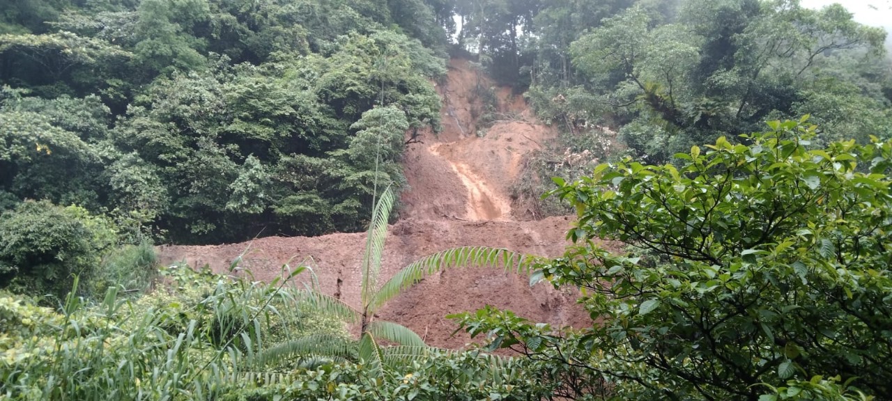 Bencana longsor di Kota Padang. (Foto/BNPB)