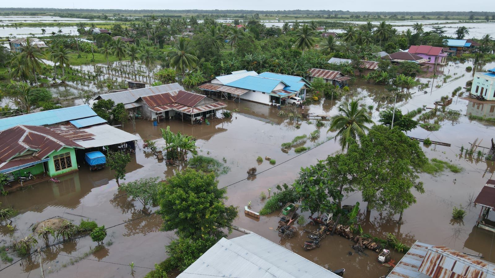 Banjir Merauke. (Foto BNPB)