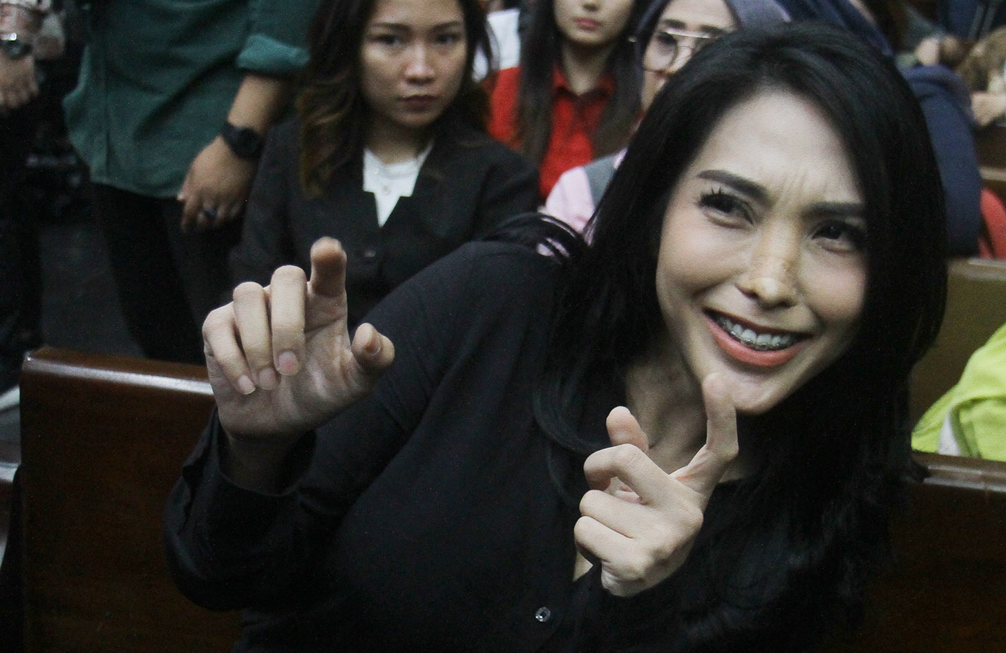 Biduan Nayunda Nabila Nizrinah menghadiri sidang kasus korupsi eks Mentan Syahrul Yasin Limpo (SYL) di Pengadilan Tipikor, Jakarta, Rabu (29/5/2024).(BeritaNasional.Com/Oke Atmaja)