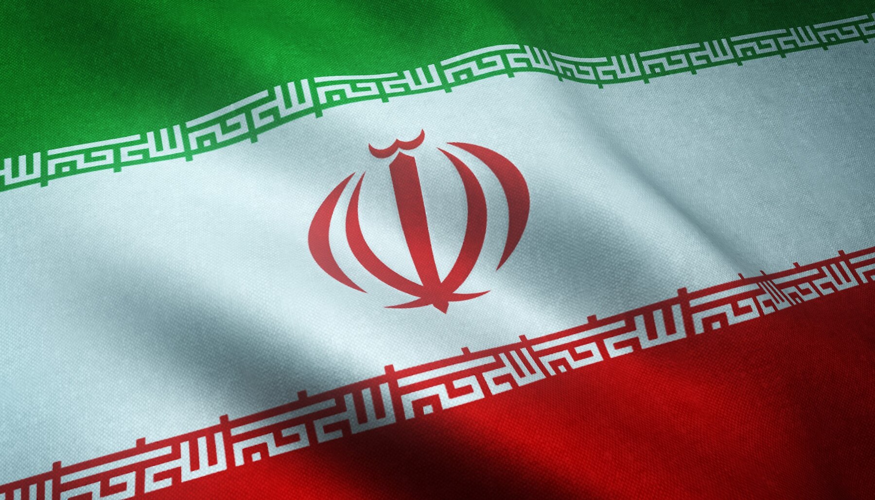 Ilustrasi bendera Iran. (Foto/Freepik).