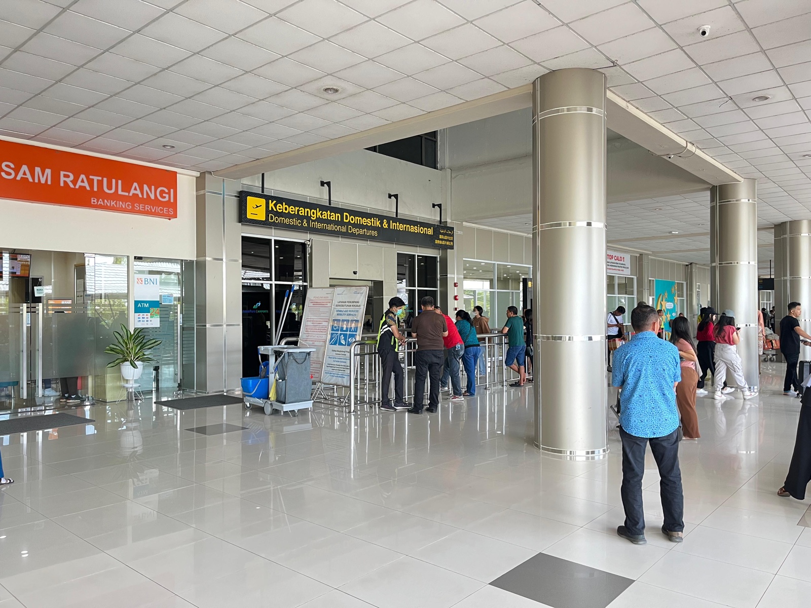 Bandara Sam Ratulangi. (Foto/Kemenhub).