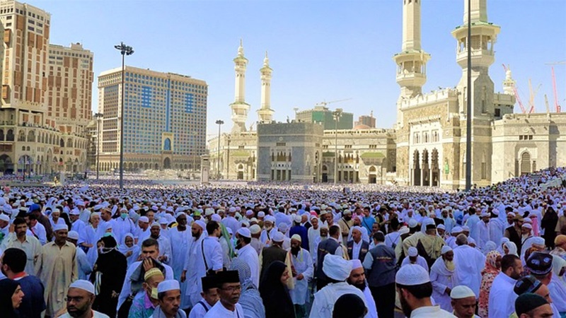 Suasana jamaah haji di Makkah (Foto/Pixabay)