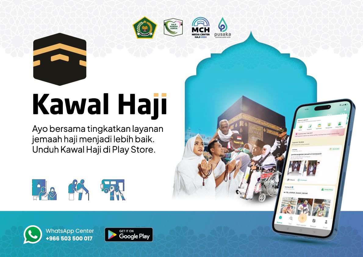 Aplikasi Kawal Haji. (Foto/Kemenag)