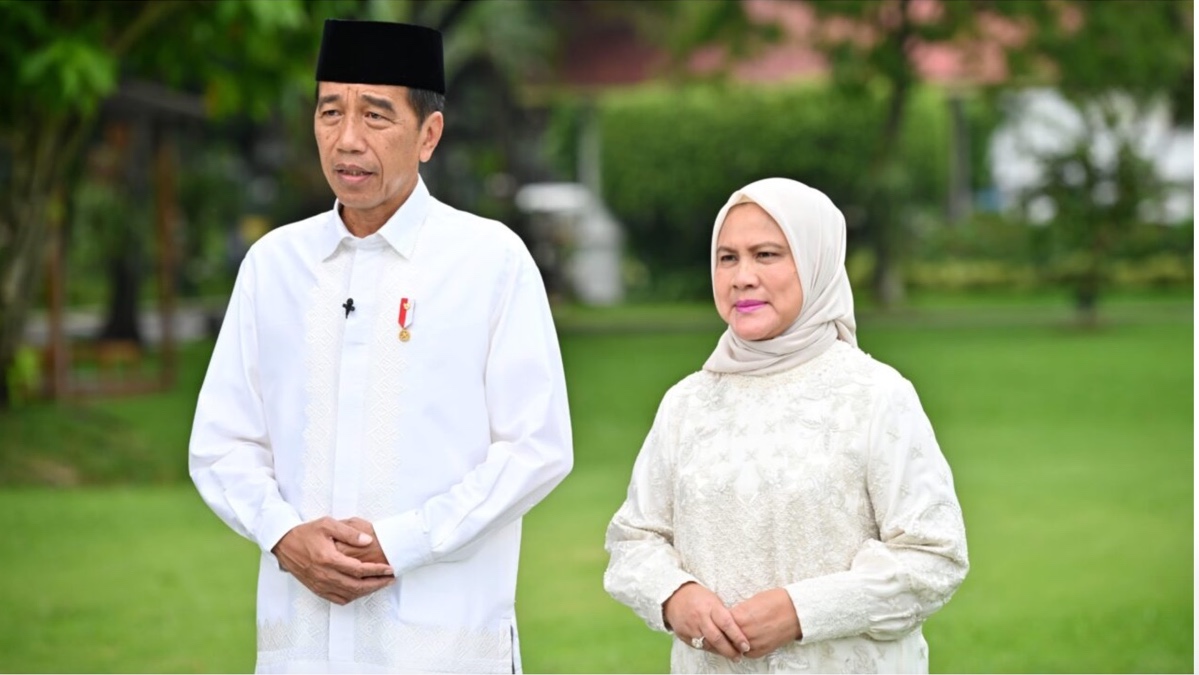 Presiden Jokowi dan Iriana Jokowi. (Foto/BPMI)
