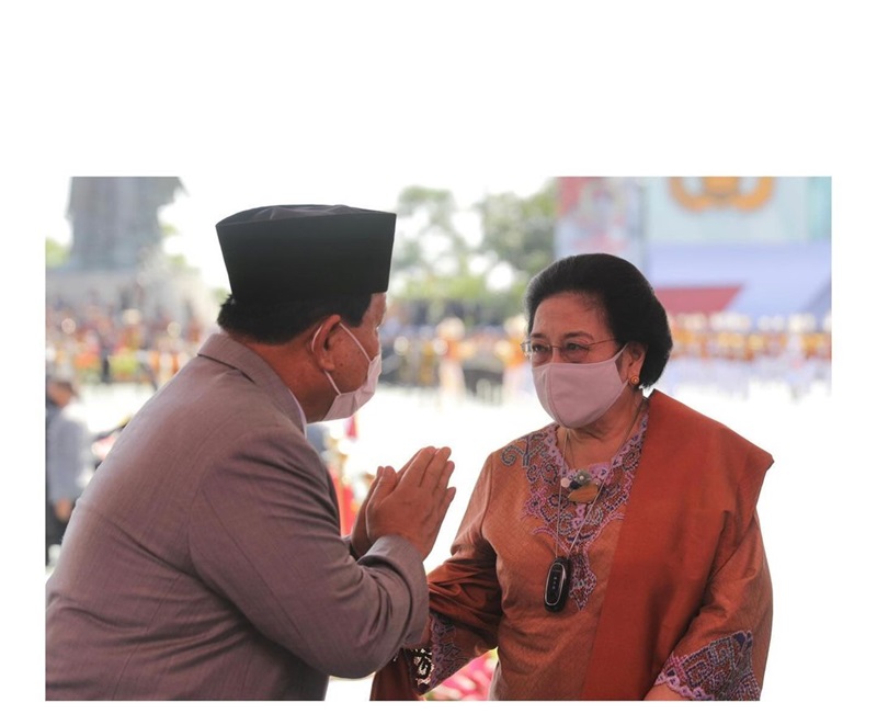 Prabowo dan Megawati (Foto/Inst Prabowo)
