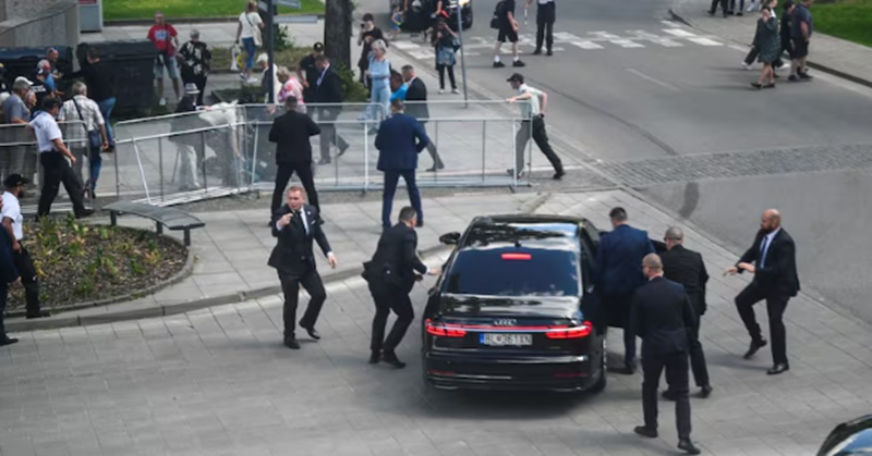 PM Slovakia ditembak (Foto: The National)