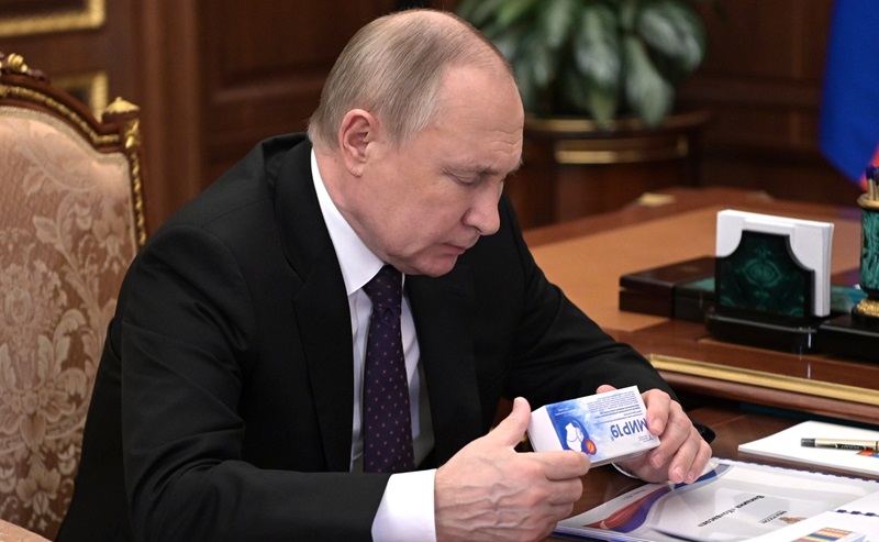 Presiden Rusia Vladimir Putin (Foto/X President of Russia)