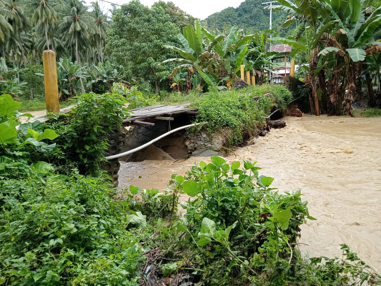 Banjir melanda Kabupaten Parigi Moutong, Provinsi Sulawesi Tengah. (Foto/BNPB).