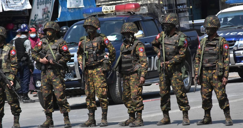 Junta militer Myanmar (Foto/Asia Scot)