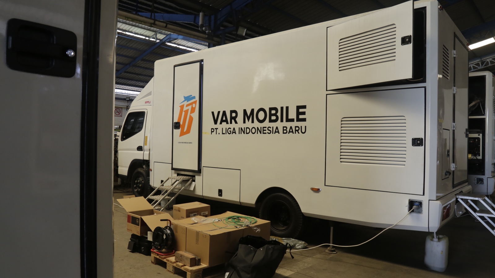 VAR Mobile yang digunakan di Liga 1. (Foto/Liga Indonesia Baru)