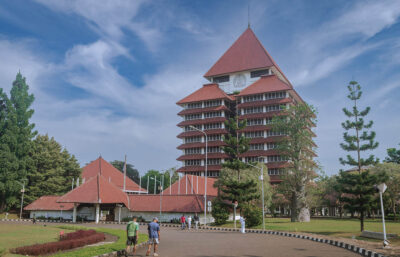 Gedung Rektorat Univetsitas Indonesia. (Foto/UI)