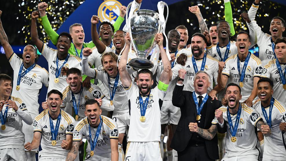 Real Madrid berhasil jadi juara Liga Champions. (Foto/Eufachampionsleague).