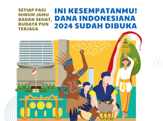 Dana Indonesiana 2024. (Foto/Inst @budayasaya