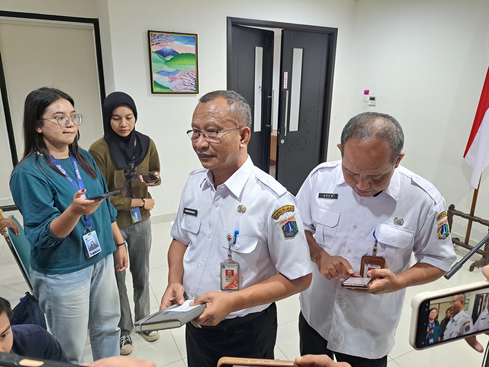 Wakil Kepala Dinas Pendidikan (Disdik) DKI Jakarta Purwosusilo. (BeritaNasional/Lydia).