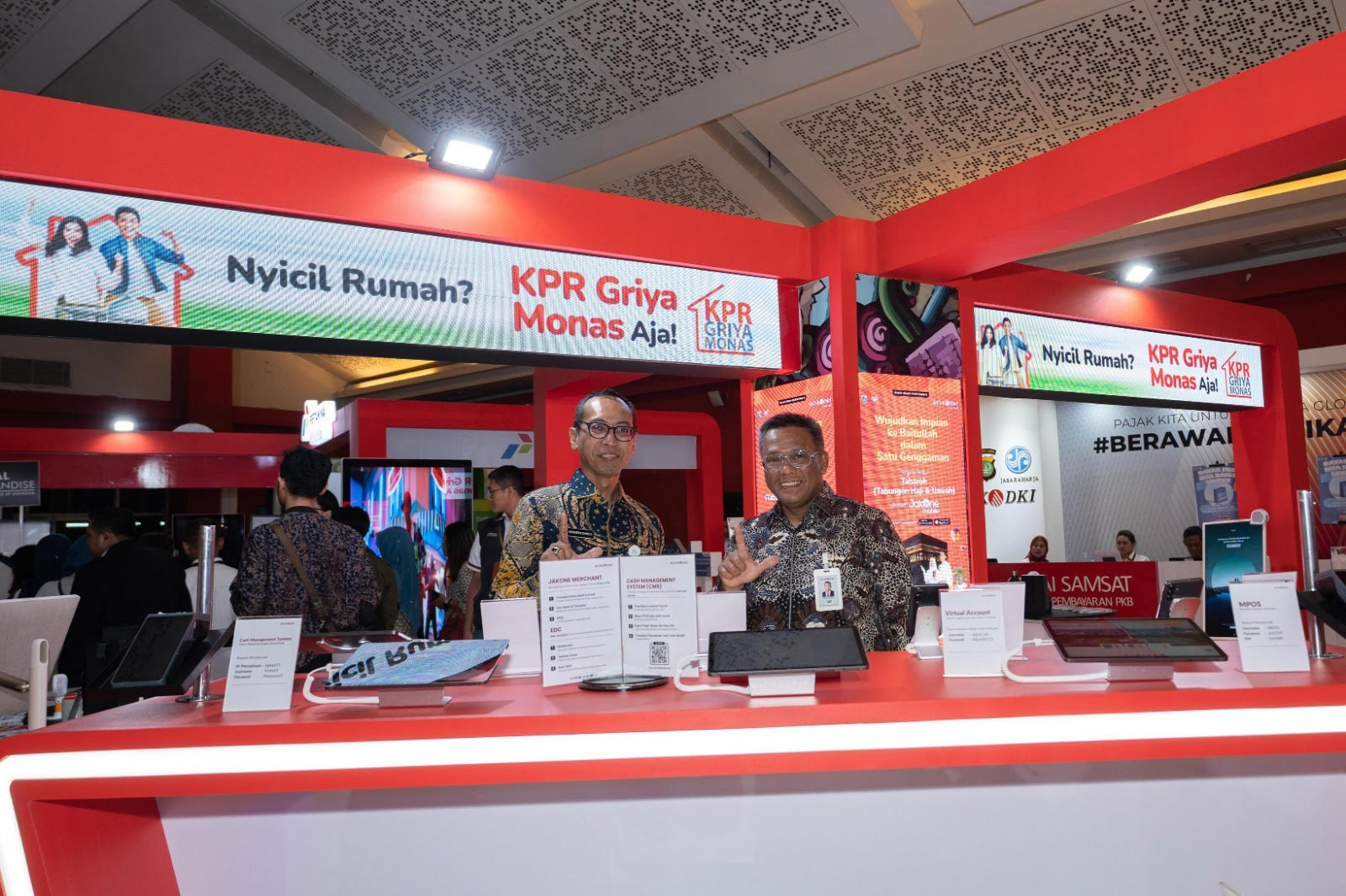 Bank DKI hadir dalam pergelaran PRJ 2024 di Jakarta International Expo, Jakarta Utara. (Foto/Bank DKI)