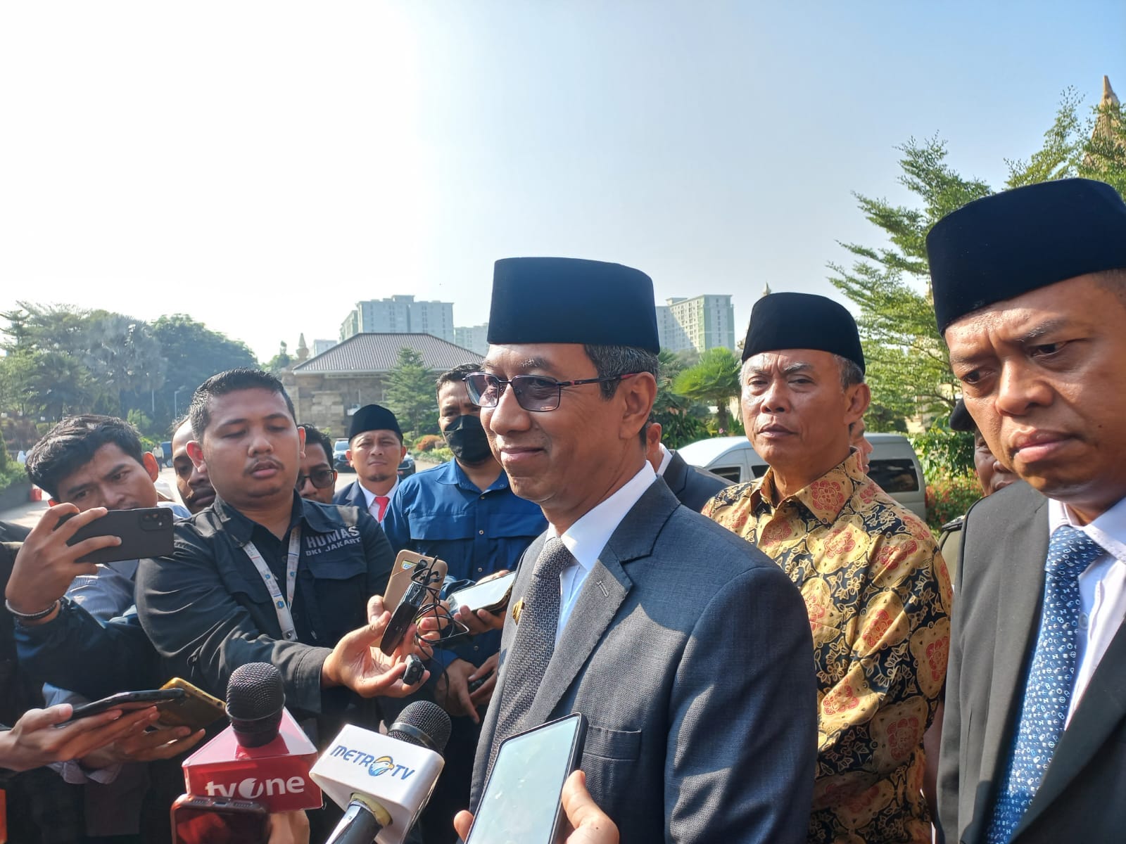 Penjabat Gubernur DKI Jakarta Heru Budi Hartono. (BeritaNasional/Lydia).