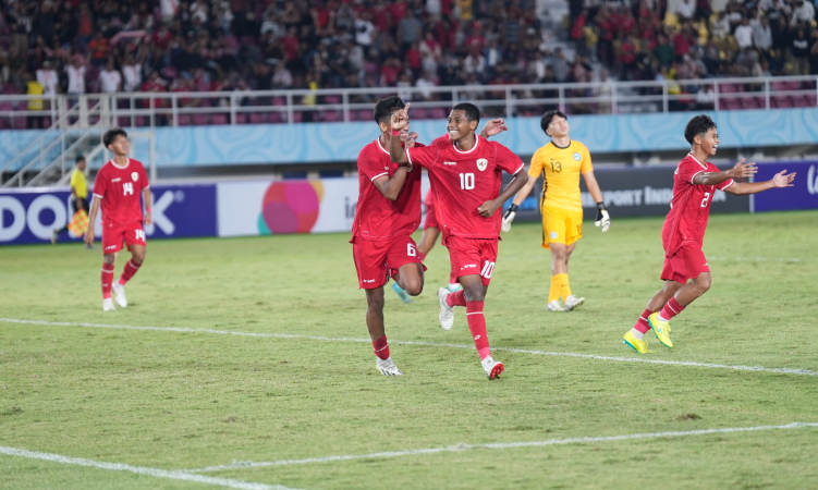 Timnas Indonesia U-16 membantai Singapura dalam Piala AFF 2024. (Foto/PSSI)